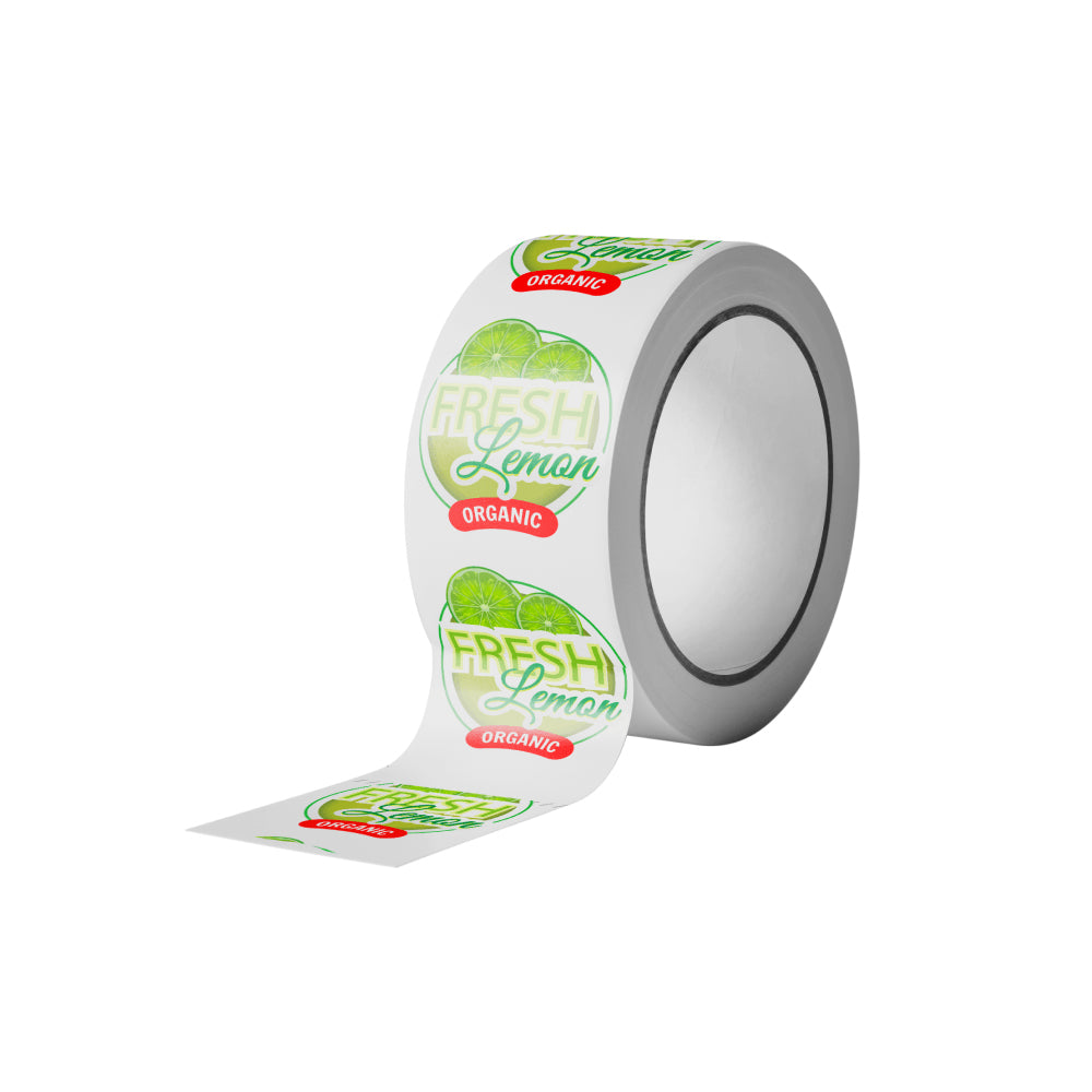BOPP White Gloss Roll Labels