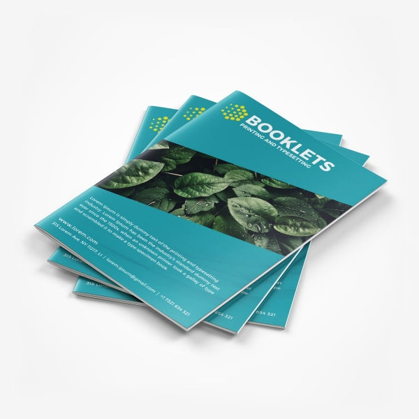 Booklet 8.5'' x 11'' - Self Cover