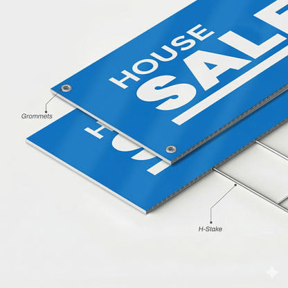Lawn Signs One Sided - Next Day Pickup