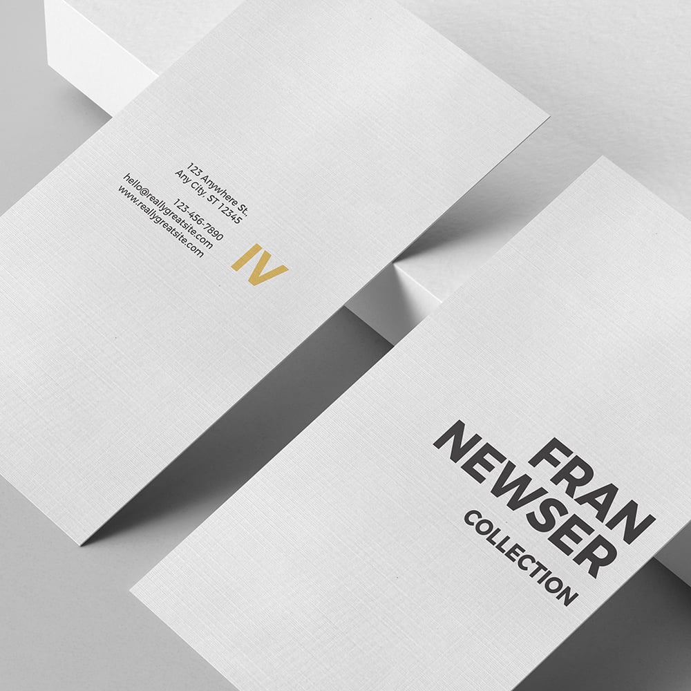 Linen Cards 13pt - 4 Business Days