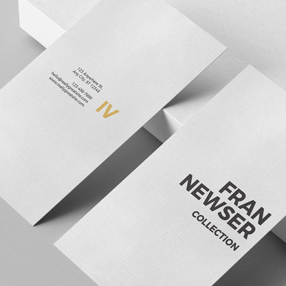 Linen Cards 13pt - 4 Business Days
