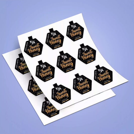 Paper Labels 8.5" x 11" Sheet - Same Day Pickup