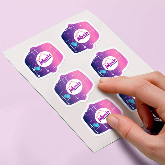 Vinyl Labels 8.5" x 11" Sheet - Same Day Pickup