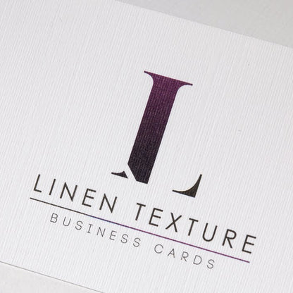 Linen Cards 13pt - 4 Business Days